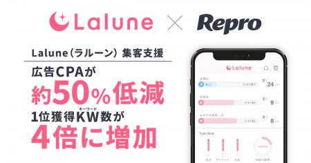 Repro、「Lalune（ラルーン）」へのソリューション導