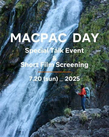 【macpac】macpac day ―「Manakauデビュー記念！ スペ