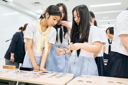 メガネブランドZoff「めのため、未来のため」　中高生