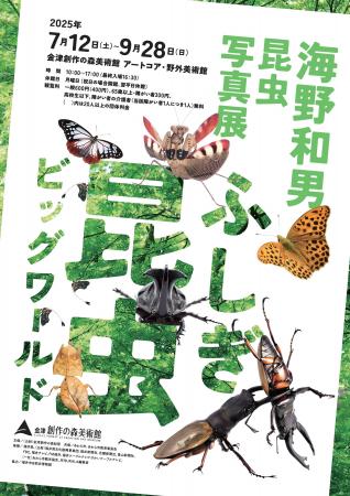 自然が見せる“昆虫の小宇宙”──海野和男昆虫写真展が金