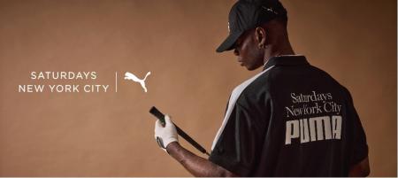 Saturdays NYCと初のコラボレーション！「PUMA GOLF　