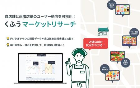 「トクバイ」運営のくふうカンパニー、小売店舗向け商