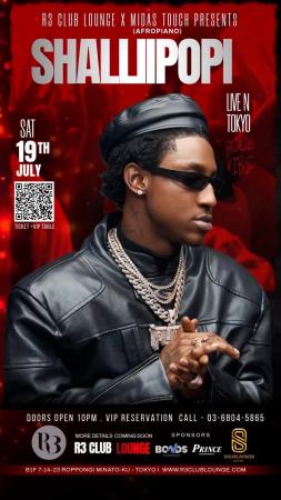 2025年7月19日 (土)SHALLIPOPI Live in R3 Club Loung