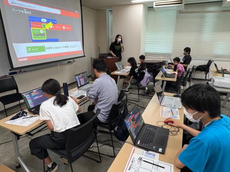 奈良県宇陀市にて２日間連続プログラミング講座を実施