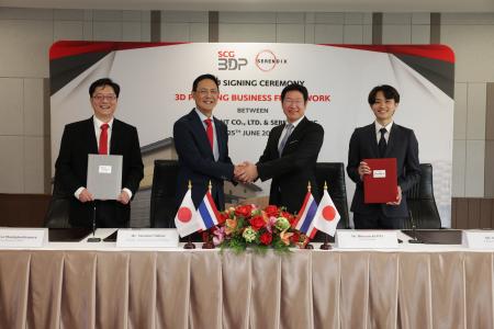 3Dプリンター住宅のセレンディクス、タイ素材大手SCG