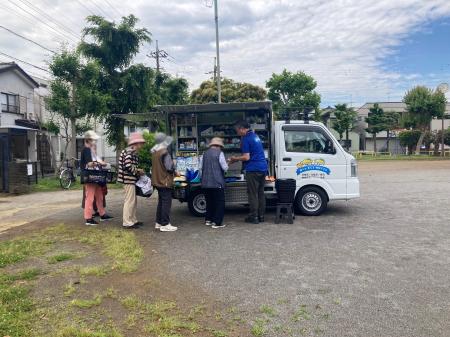 千葉県市川市と兵庫県加東市で移動販売車「うえたん号