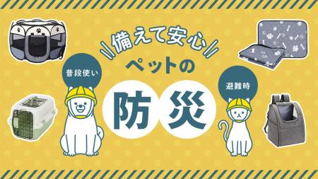 【夏は災害の季節─ペットと避難する準備、しませんか