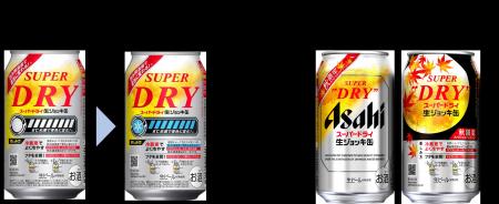 『アサヒスーパードライ 生ジョッキ缶 示温インキデザ