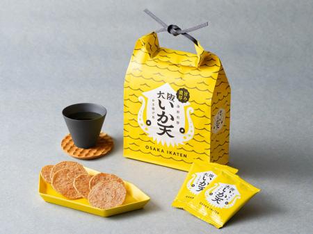 新大阪駅人気トップ５（※1）の〈大阪いか天〉が発売10