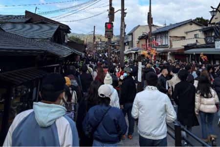 嵐山地域におけるオーバーツーリズム対策用人流データ