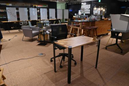 シティラボ東京に、竹割り箸を再利用した「TAKEZEN TA