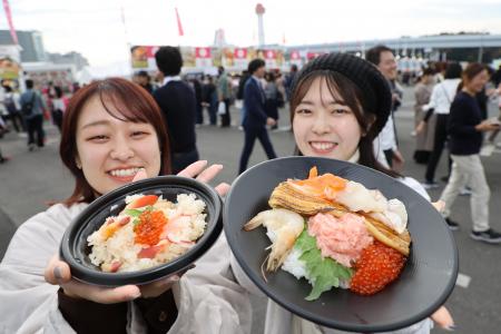 累計250万人来場！日本最大の魚介グルメフェス　SAKAN