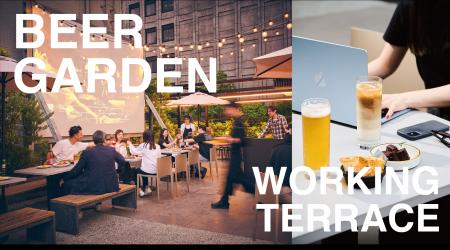 【水道橋】「KANPAI TERRACE」のテラスゾーンが、日中