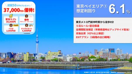 『らくたま23号（東京ベイエリア１.）』の募集が、7月