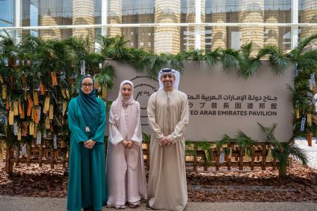UAEパビリオン、七夕にあわせ来館者200万人達成を祝う
