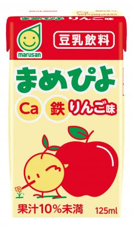 ＜子ども向け豆乳「まめぴよ」にりんご味が登場＞ マ