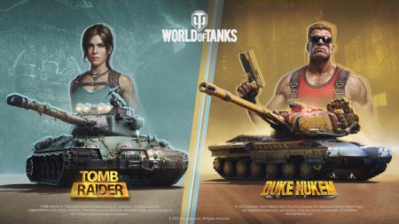 名作の主人公たちが『World of Tanks』に参戦！Lara C
