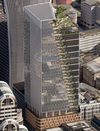 英国のオフィススビル「60 Gracechurch Street Projec