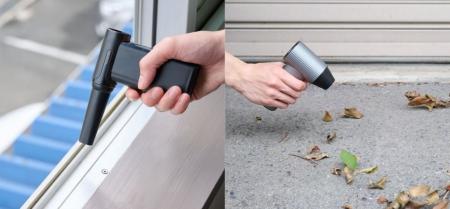 強力噴射で汚れを一気に吹き飛ばす!付属のノズルでさ