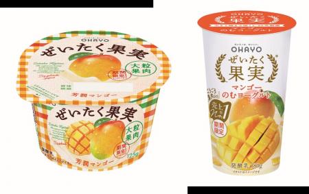 夏季限定の新商品！芳醇な味わいのマンゴーをぜいたく
