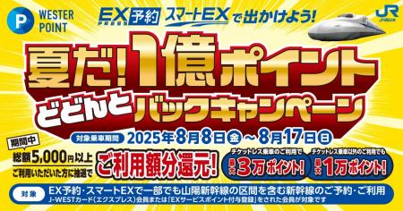 ＼夏だ！／総額１億ポイントどどんとバックキャンペー