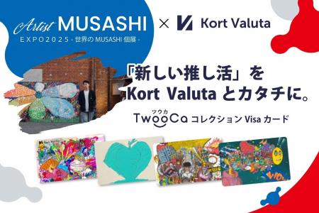 アーティストMUSASHIと株式会社Kort Valuta（コートヴ