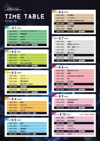 【日本一の星空】長野県阿智村　STARRY NIGHT FES 202