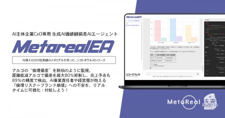 【メタリアル・グループ】生成AI価値観偏差AIエージェ