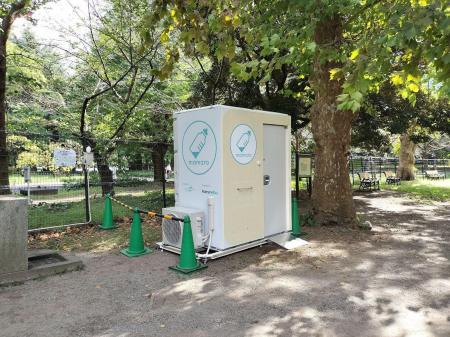 「日比谷公園」に屋外設置型ベビーケアルーム「mamaro