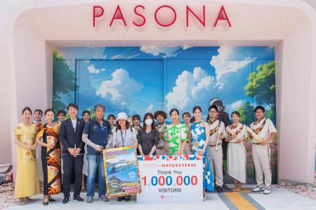 パビリオン「PASONA NATUREVERSE」 来場者数100万人達