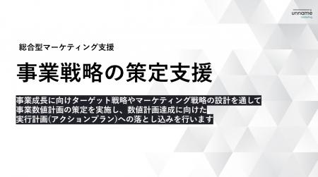 戦略の不在や実行リソースの不足までを支援する『事業