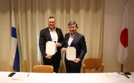ATRIA FINLAND LTD．とパートナーシップ強化に向けたM