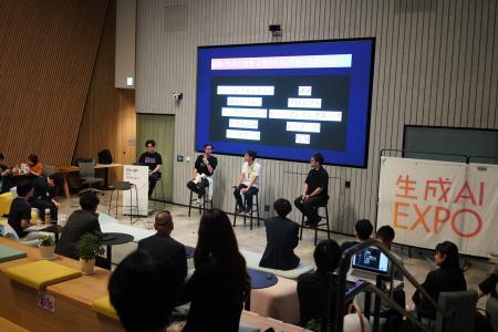 Givin' Backの田中悠介が生成AI EXPO mini in東京を 