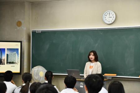 茨城・土浦一高探究学習で企業講演　「医療に積utf-8