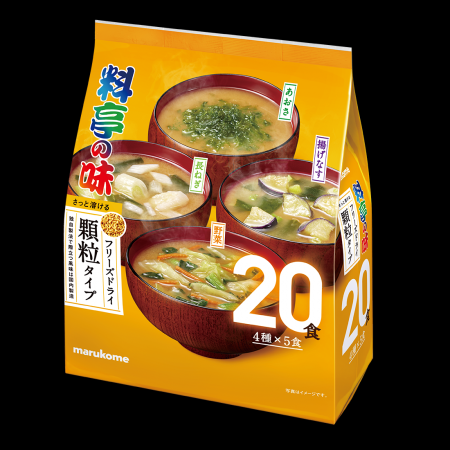 独自製法の顆粒みそ汁、初の大容量タイプを商品化