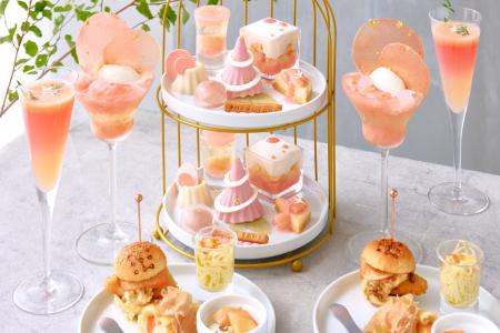 桃が香る、夏のご褒美アフタヌーンティー『PEACH PINK
