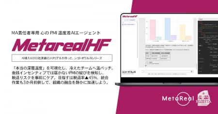 【メタリアル・グループ】心の PMI 温度差AIエージェ