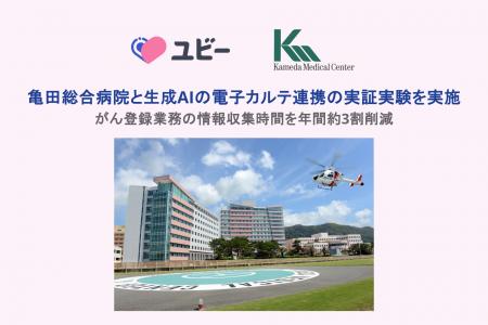 亀田総合病院と生成AIの電子カルテ連携の実証実験を実