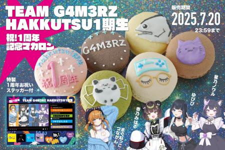G4M3RZ所属のVTuber「TEAM G4M3RZ HAKKUTSU1期生」1周