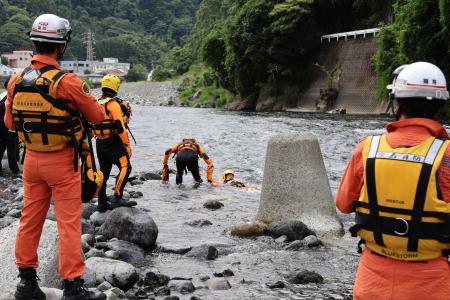 【神奈川県小田原市】河川での流水救助事案における初