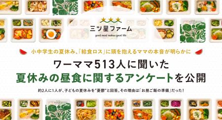 小中学生の夏休み、「給食ロス」に頭を抱えるママの本