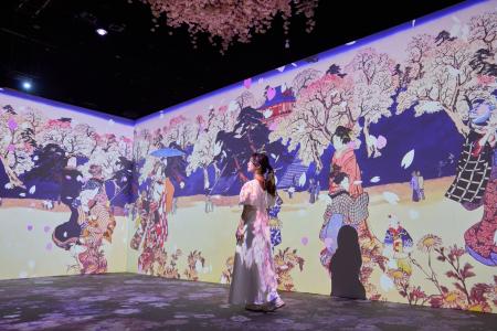 「動き出す浮世絵展 FUKUOKA」がJR博多シティで開催中