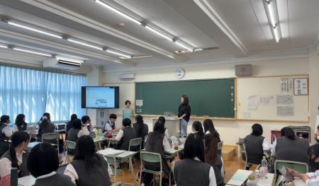 スーパーデリバリー、大成女子高校と産学連携で環境問