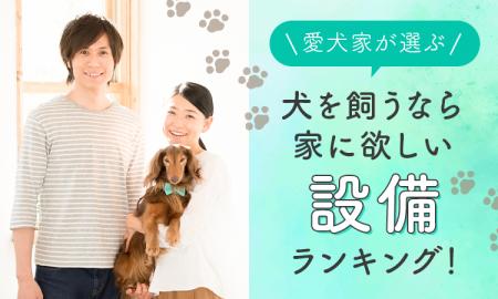 【愛犬家が選ぶ】犬を飼うなら家に欲しい設備ランキン