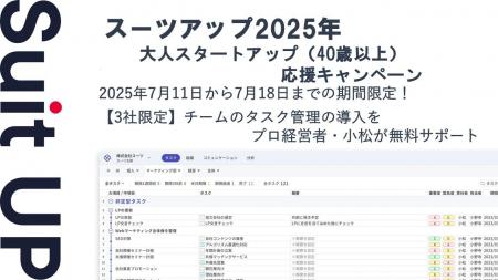 チームのタスク管理・プロジェクト管理ツール「スーツ