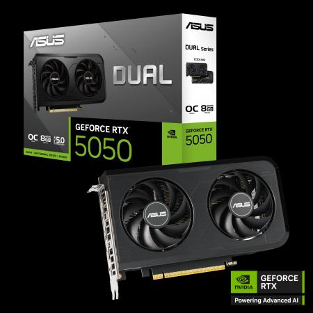 ASUSより、GeForce RTX(TM) 5050 を搭載したビデオカ