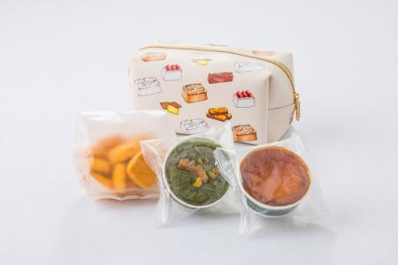 焼菓子を詰め合わせたスイーツポーチ付き季節限utf-8