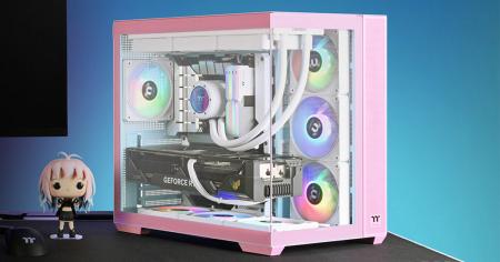 ピラーレスデザインのPCケース、Thermaltake社製「Vie