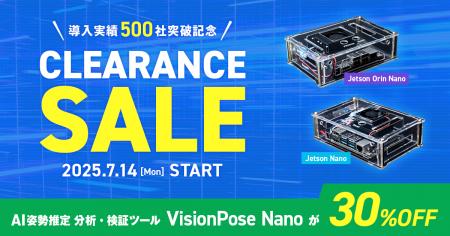 ハードウェア付属で手軽に使える「VisionPose Nautf-8