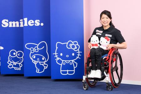 サンリオ、パラアルペンスキー・村岡桃佳選手とスポン
